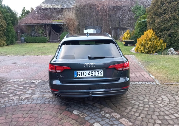 Audi A4 cena 66900 przebieg: 142000, rok produkcji 2016 z Tczew małe 232